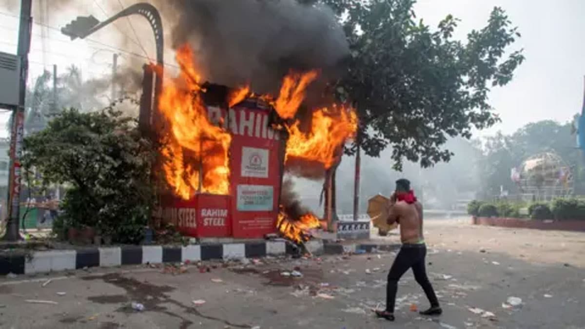 Violence in Bangladesh fuels protests in India.