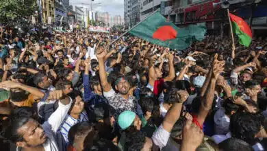 Violence in Bangladesh fuels protests in India.