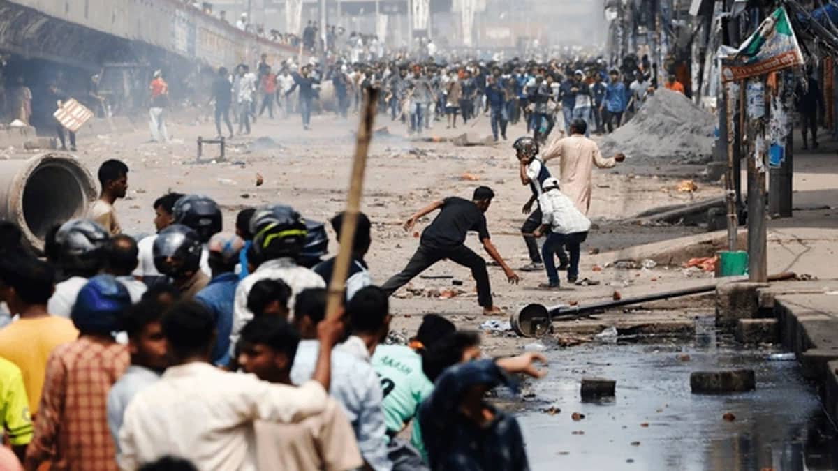 Violence in Bangladesh fuels protests in India.