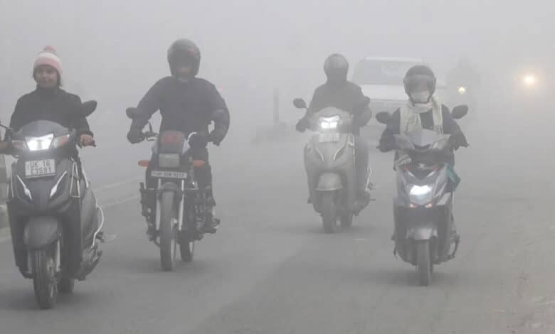 Dense fog blanketed parts of North India, affecting flight operations in Delhi-NCR; a red alert has been issued.