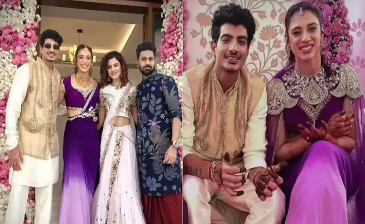 Smriti Mandhana made a strong comeback after her wedding was cancelled, and began batting practice the very next day.