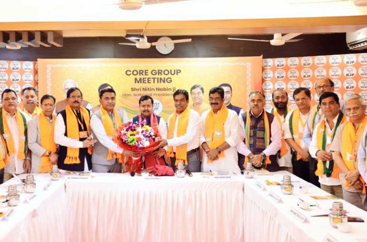 BJP Goa Core Committee holds crucial meeting
