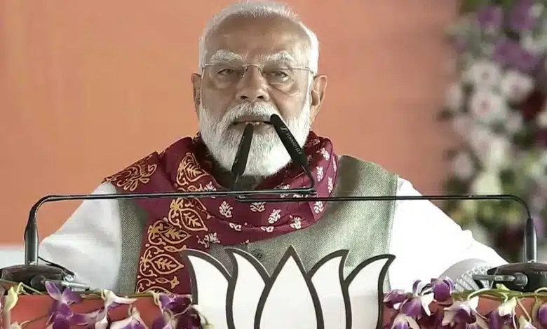 PM Modi's scathing attack on TMC government