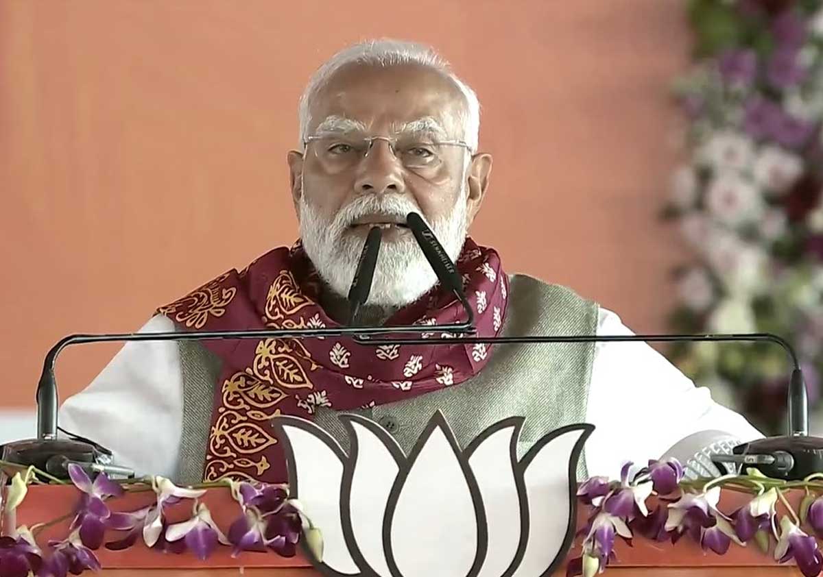 PM Modi's scathing attack on TMC government