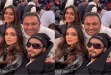 Amid Dhurandhar Success, Ranveer Enjoy NBA Game in NYC