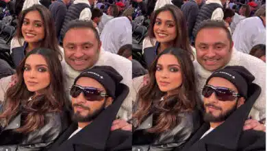 Amid Dhurandhar Success, Ranveer Enjoy NBA Game in NYC