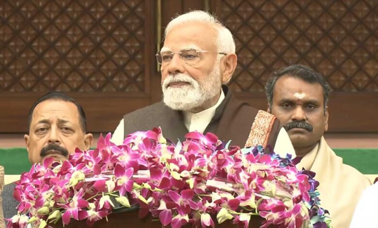 PM Modi begins Budget Session 2026