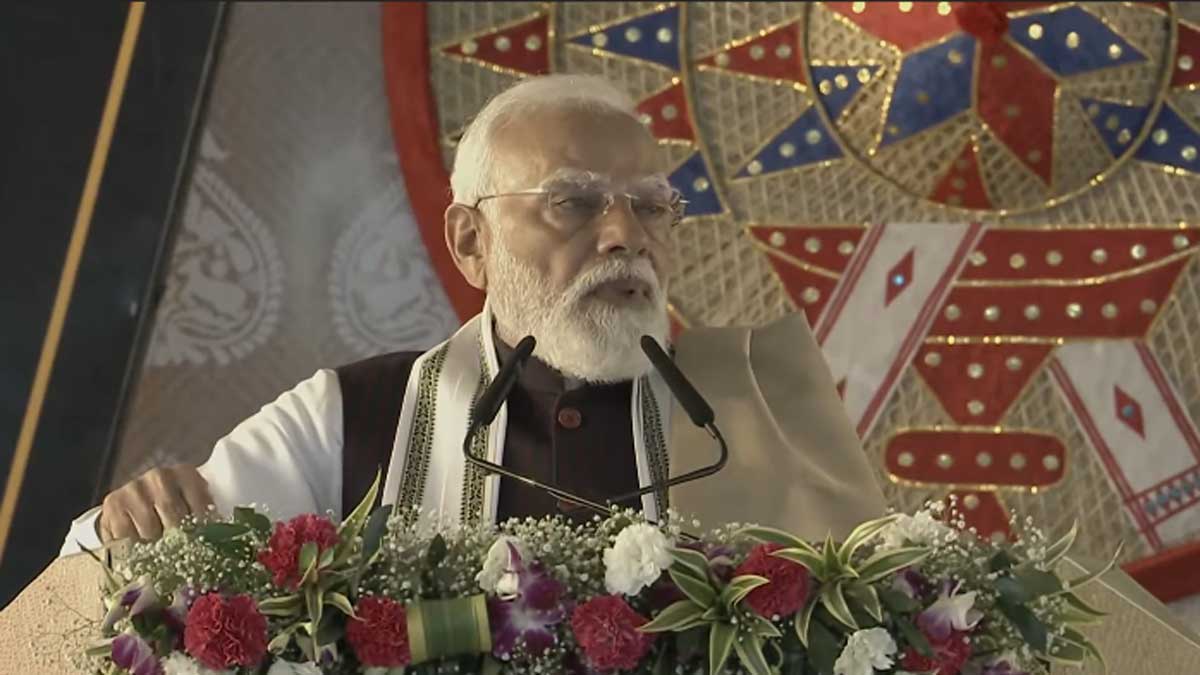 PM Modi scathing attack on Congress in Assam