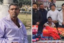 Punjab Beggar Distributet 500 Blankets To Poor