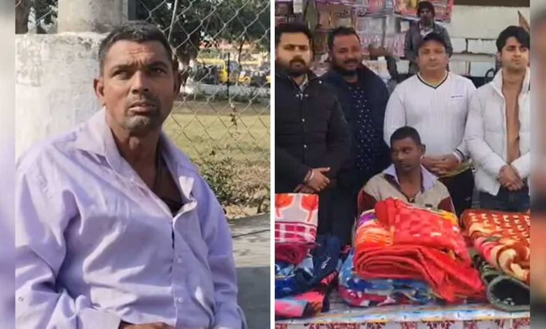 Punjab Beggar Distributet 500 Blankets To Poor