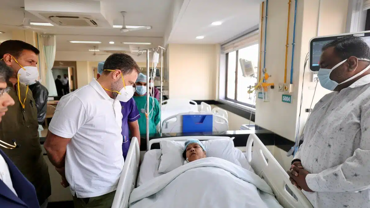 Rahul Gandhi's attack on Indore incident