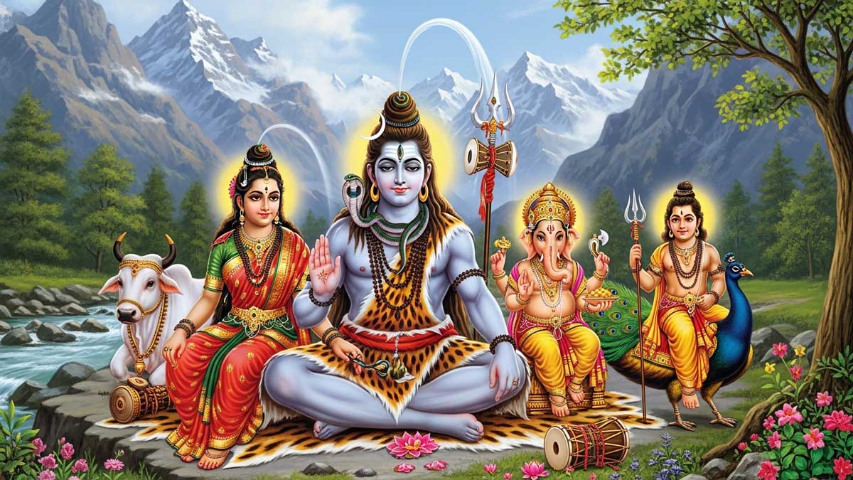 Lord Shiva: scripture of creation, destruction and compassion