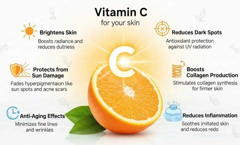 Vitamin C power to transform skin from the inside out