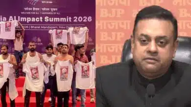 AI Summit और Nehru पर Sambit Patra का हमला