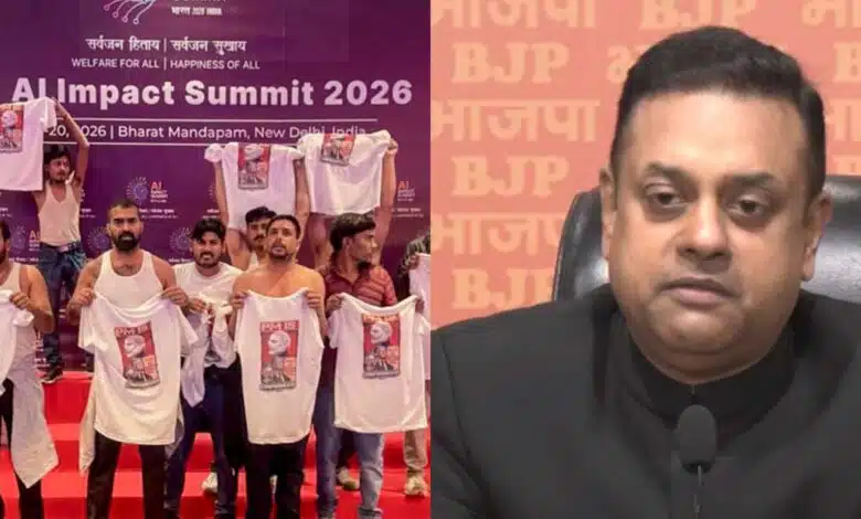 AI Summit और Nehru पर Sambit Patra का हमला