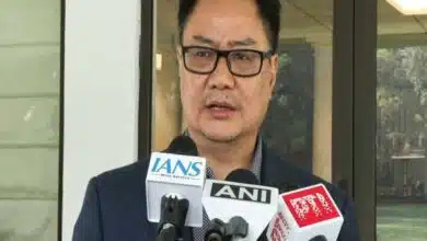Kiren Rijiju supports BJP women MPs complaint