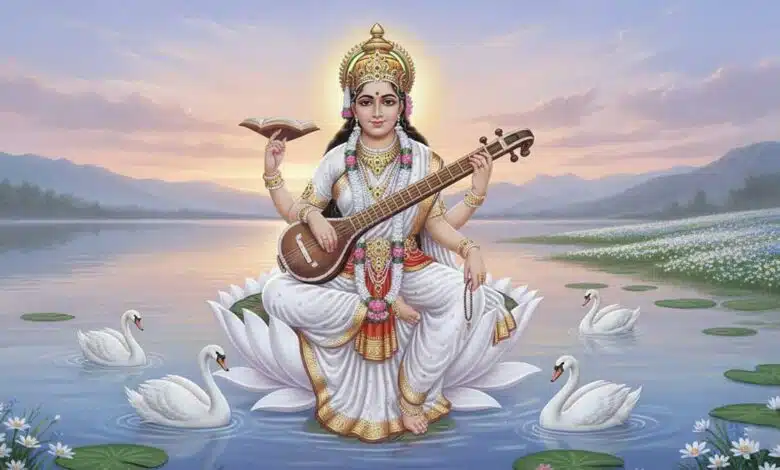 Maa Saraswati Vandana Spiritual Significance Benefits