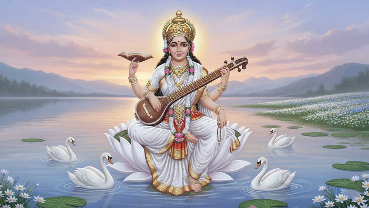 Maa Saraswati Vandana Spiritual Significance Benefits