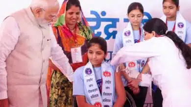 PM Modi launches HPV vaccination drive from Ajmer