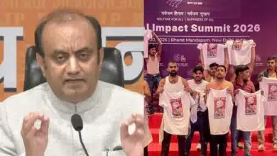 Sudhanshu Trivedi attacks the AI summit controversy