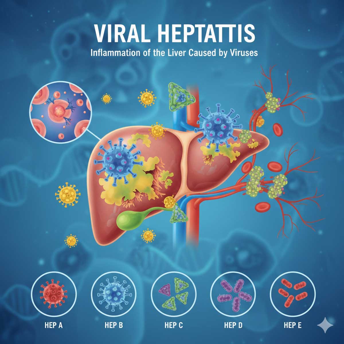 Hepatitis Symptoms, Types, Prevention and Treatment