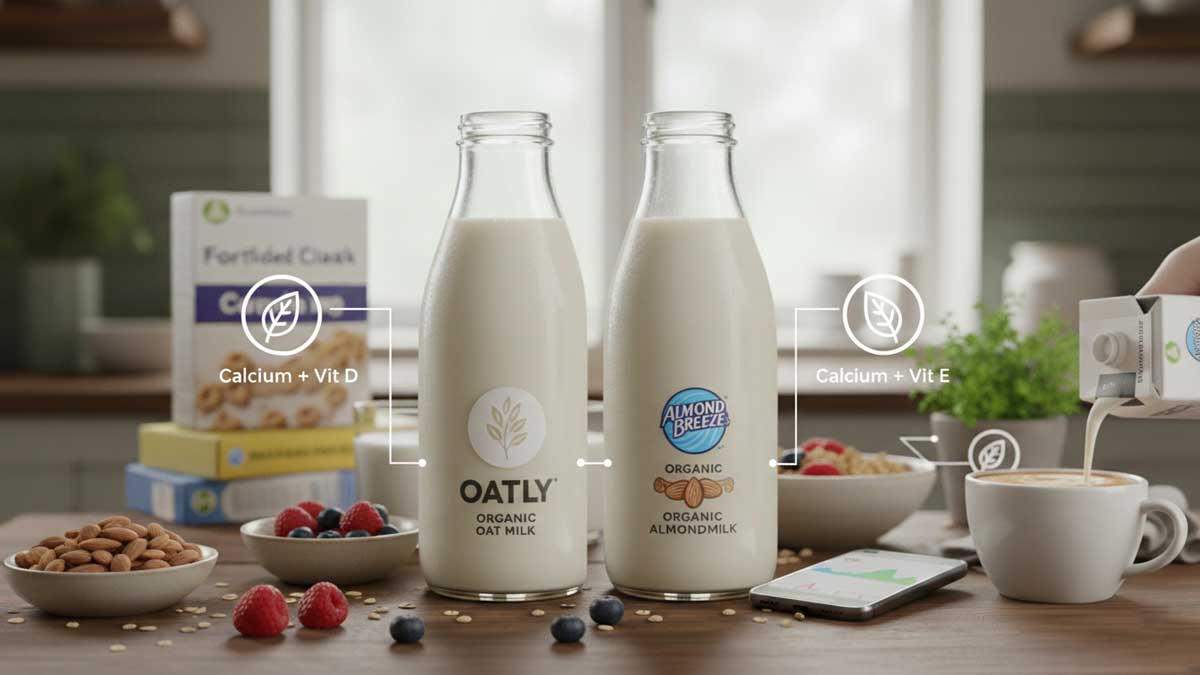 Oat milk or almond milk which is best