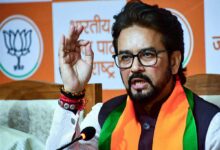 Anurag Thakur's attack on Congress