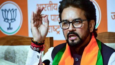 Anurag Thakur's attack on Congress