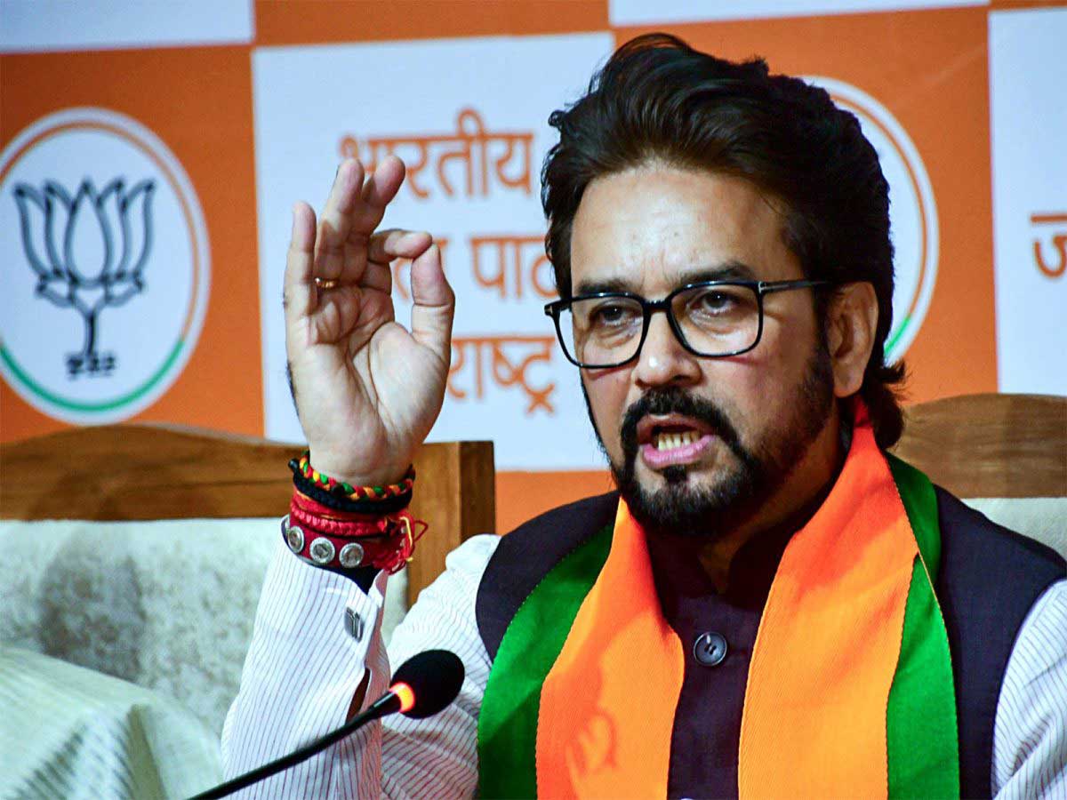 Anurag Thakur's attack on Congress