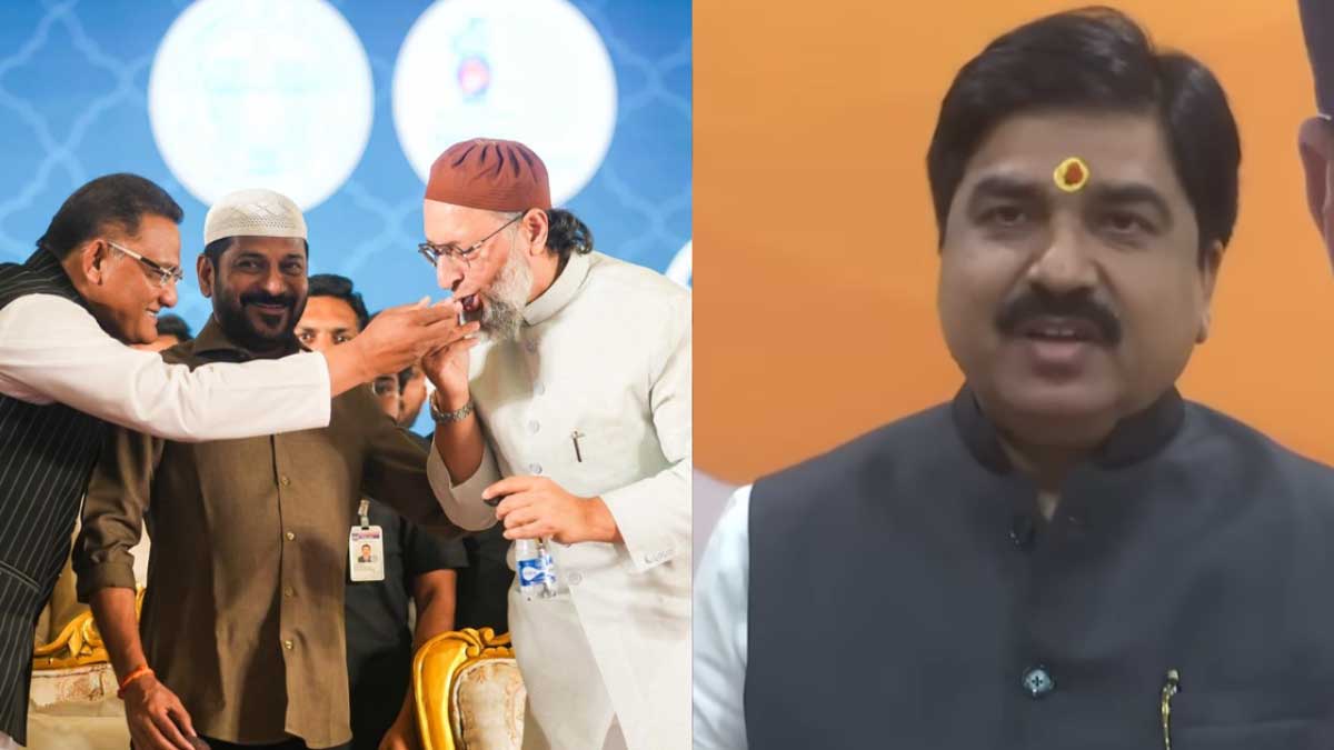 BJP attacks Revanth Reddy and Owaisi