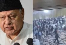 Shots fired at Farooq Abdullah's event