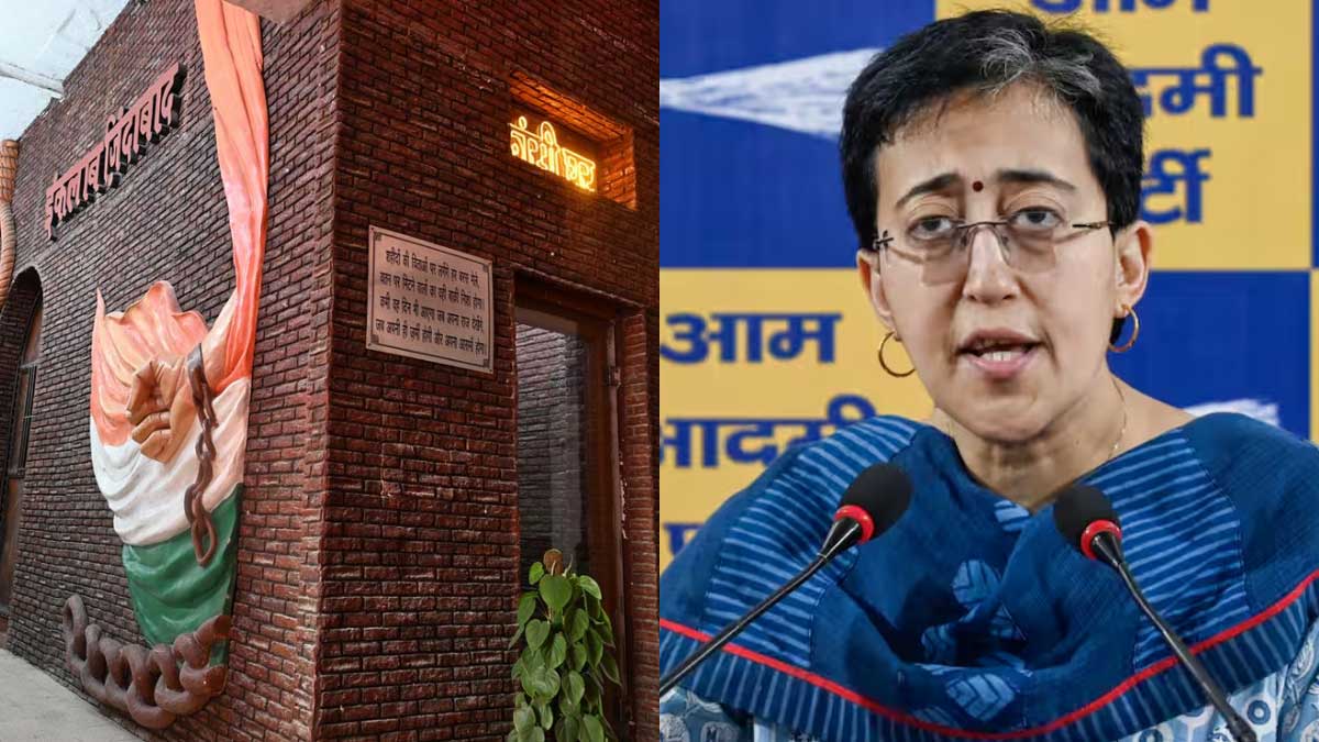 Atishi attacks BJP over 'Phansi Ghar' controversy