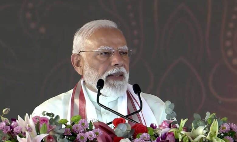 PM Modi Foundation stone of a new project in Puducherry