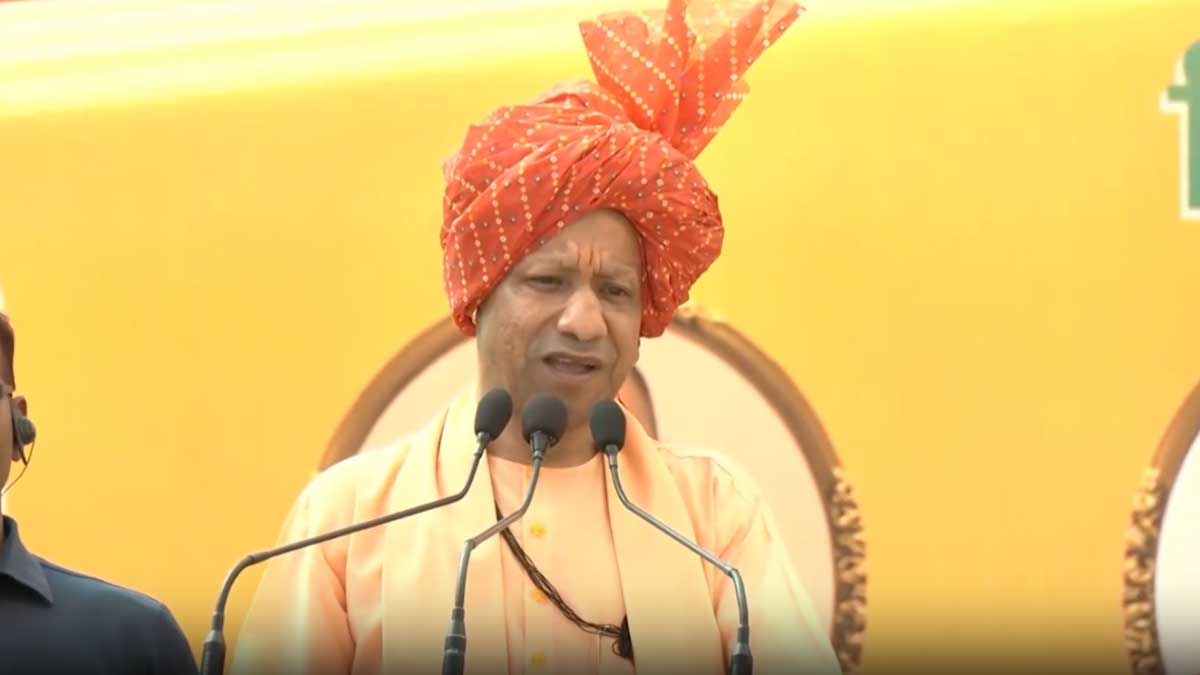 Yogi Adityanath reached the 'Aath Maan Bhandara' in Kaithal