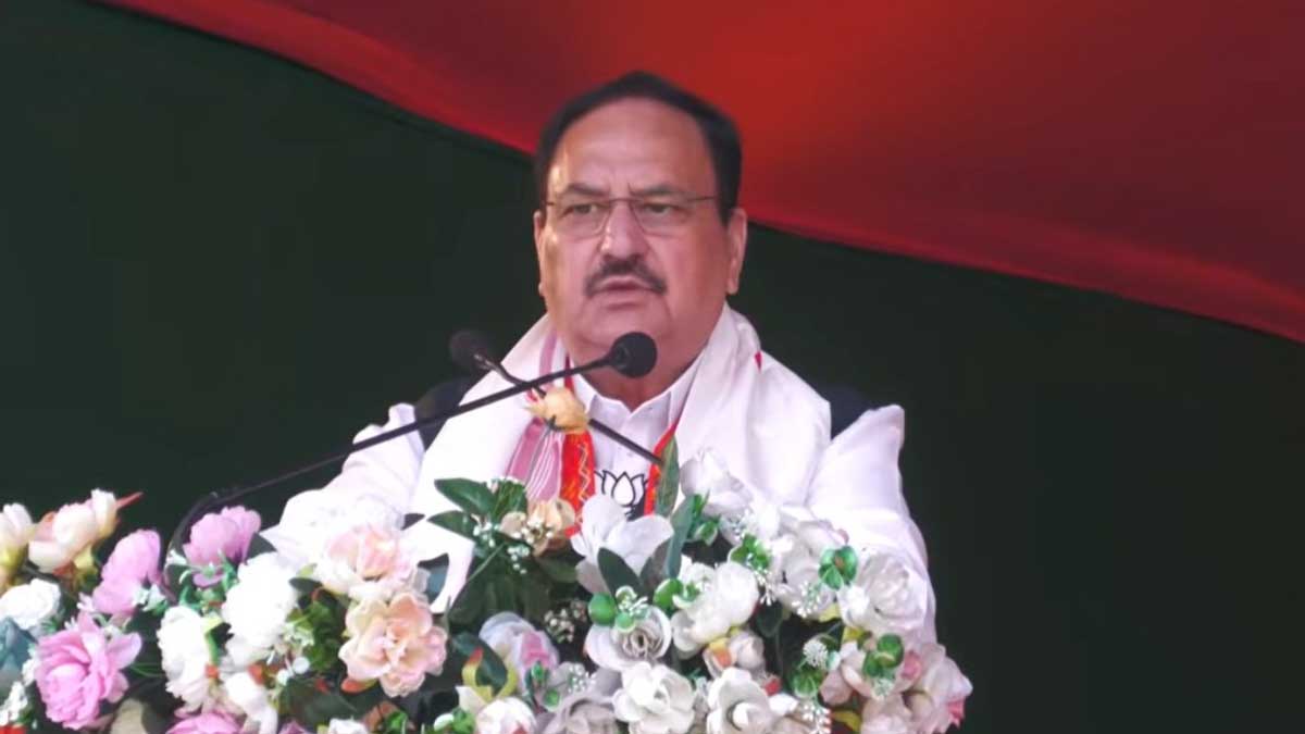 J.P. Nadda's big statement in Assam rally