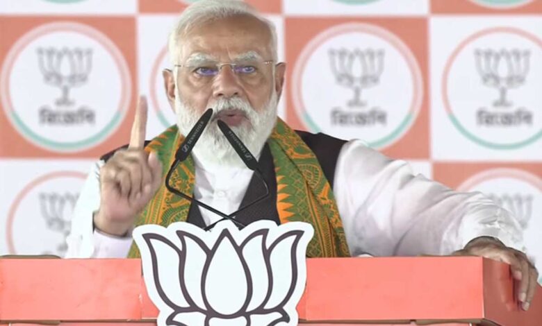 PM Modi roared from Siliguri