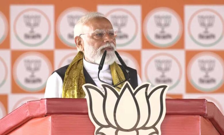 PM Modi addresses public meeting in Haldia