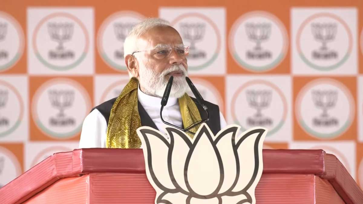 PM Modi addresses public meeting in Haldia
