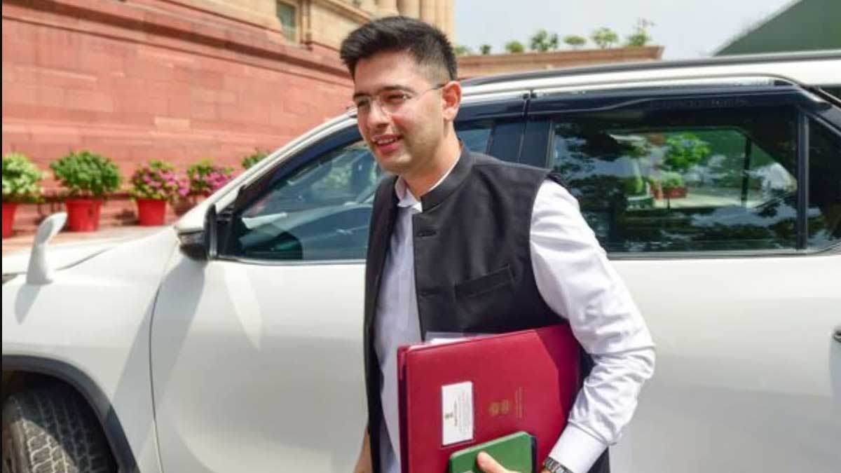 Raghav Chadha resigned from the post of deputy leader
