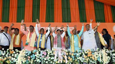 BJP Nitin Nabin addresses public meeting in Chakulia