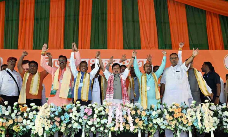 BJP Nitin Nabin addresses public meeting in Chakulia