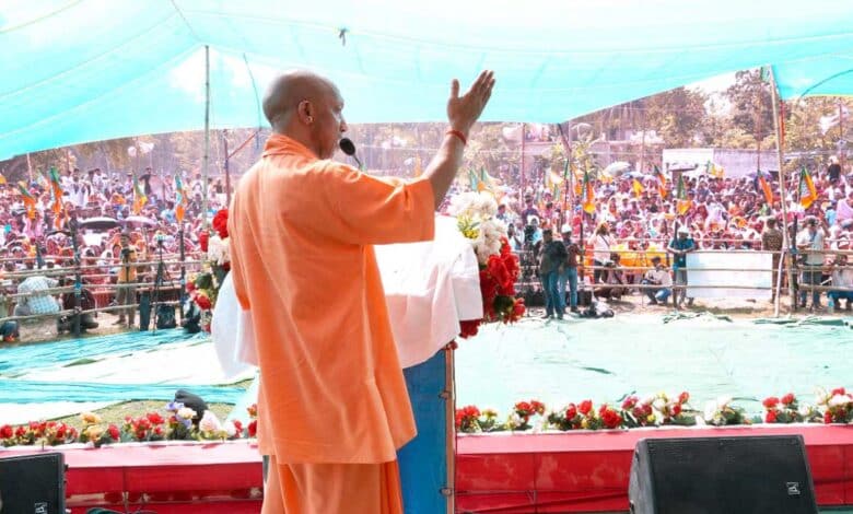 Yogi Adityanath's show of strength in Jorasanko