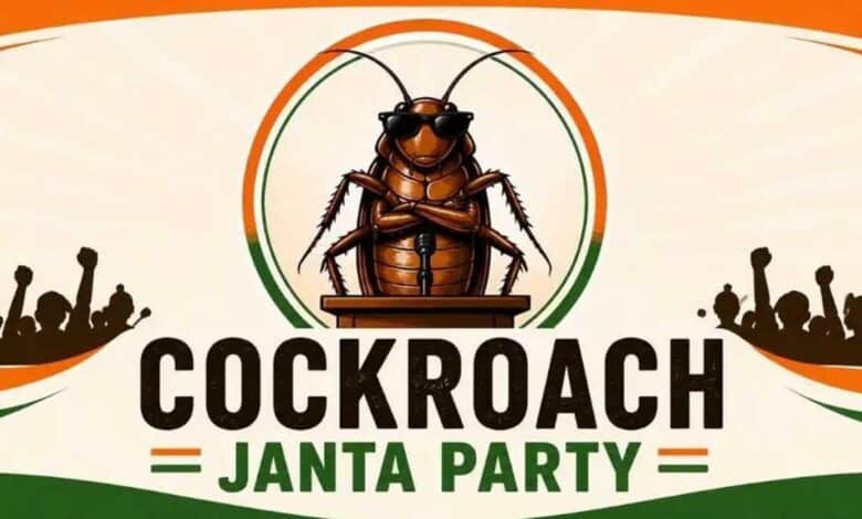 The Cockroach Janata Party's Unique Campaign