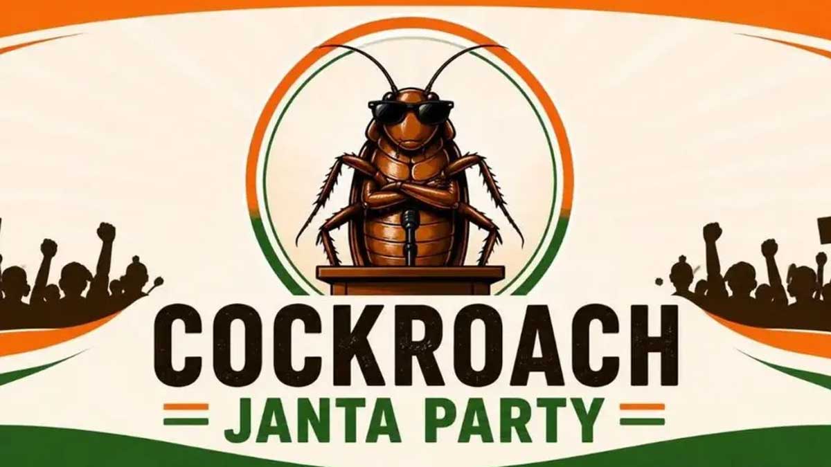 The Cockroach Janata Party's Unique Campaign