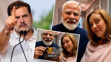 BJP counters Rahul Gandhi's "toffee" comment