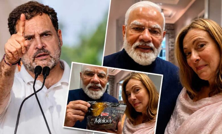 BJP counters Rahul Gandhi's "toffee" comment