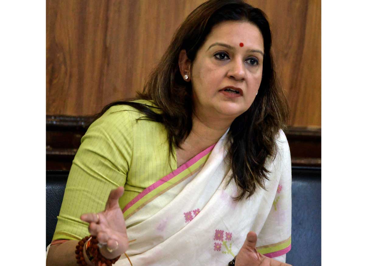 "BJP is destroying the Constitution": Priyanka Chaturvedi