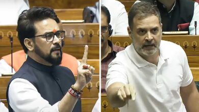 Congress is in power only to reap benefits: Anurag Thakur