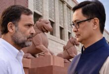 Kiren Rijiju taunts Rahul Gandhi's 'regret'