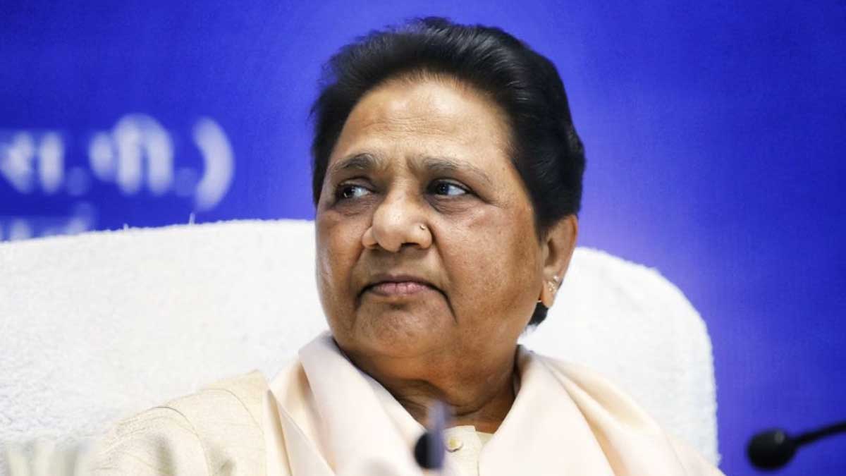 Mayawati expressed concern over the Ram temple dispute